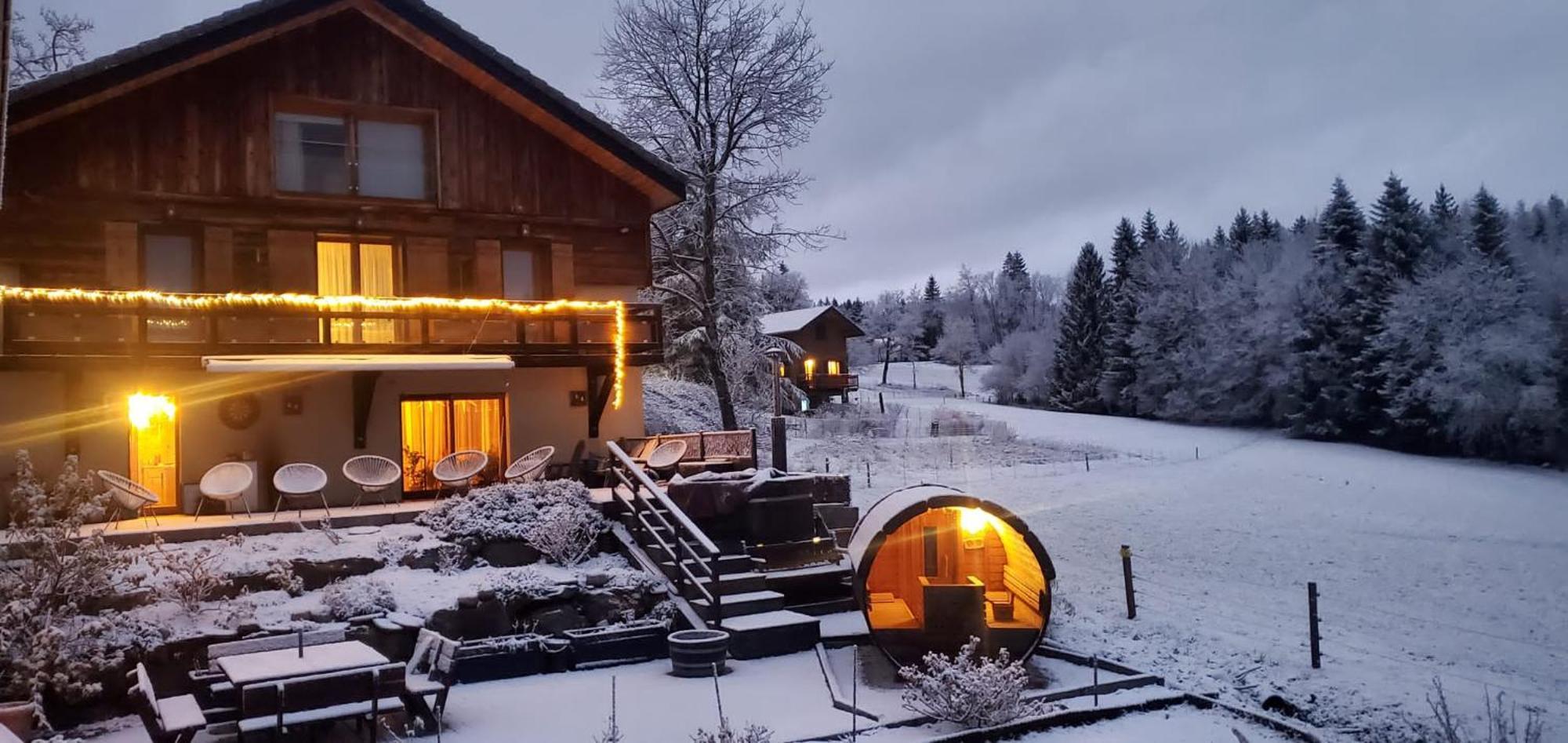 Les Chalets De Ludran Viuz-en-Sallaz Exterior photo